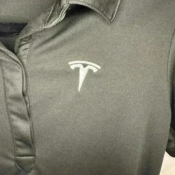 Tesla Women’s Athletic Polo Shirt | Black | SZ XS - Picture 9 of 9